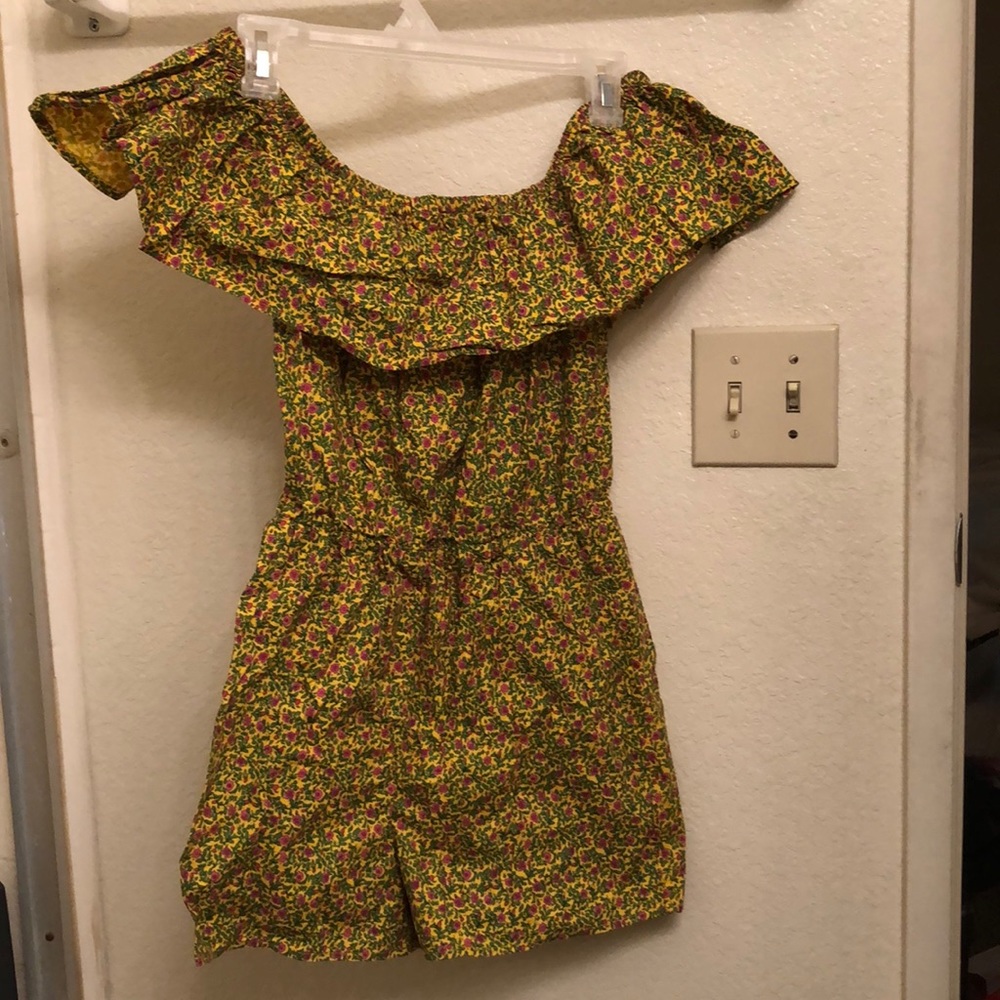 ASOS Floral Bardot Romper